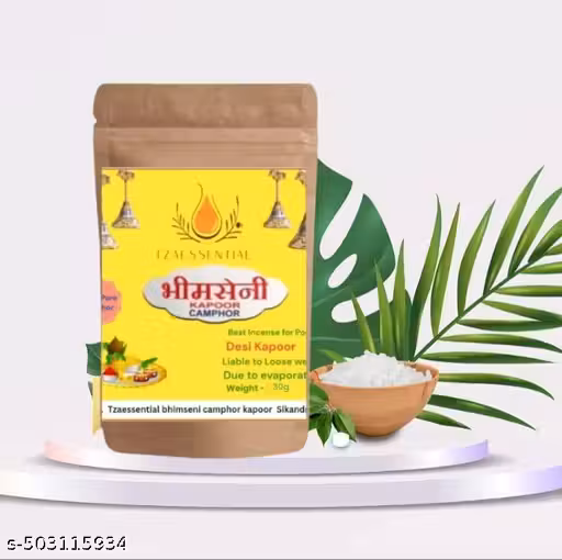 Tzaessential Bhimseni Rose Camphor Kapoor For Pooja kapoor