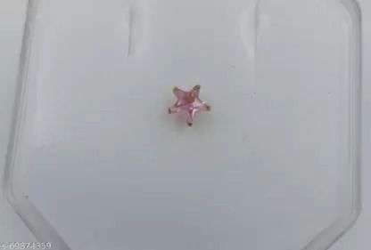 SHOPSY NOSE PIN STAR PEACH