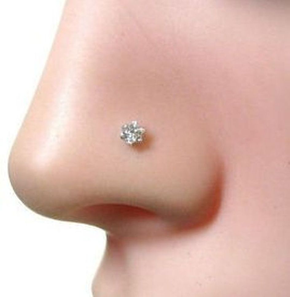 SHOPSY-HOC-NOSE PIN SINGAL NUG WHITE-4