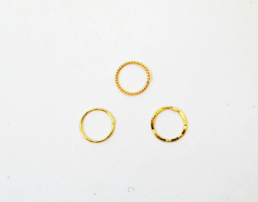 sh_HOC-NOSE RING GOLD 3 PLAIN/DESIGNER/LOCK-23