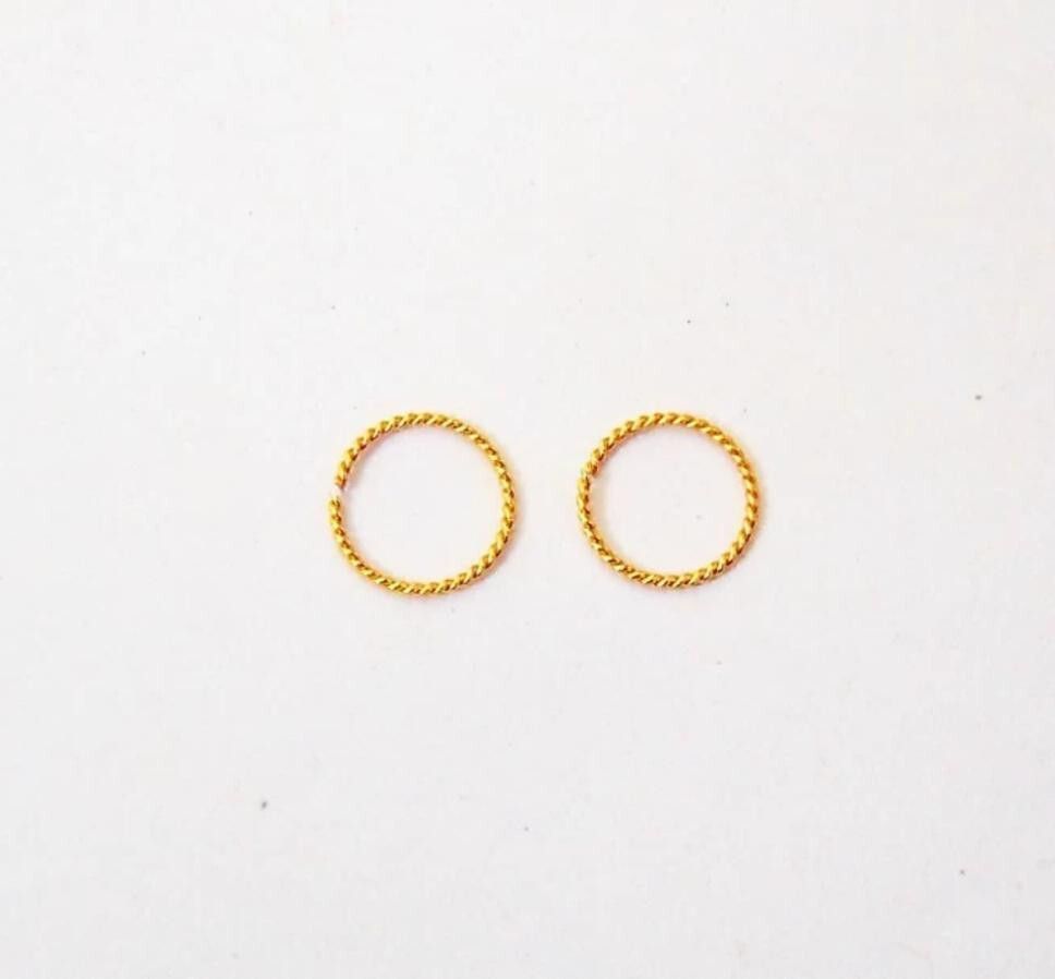 sh_HOC-NOSE RING GOLD DESIGNER PACK OF 2-(N-65)