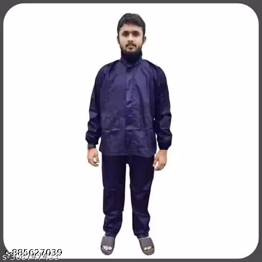 arimpex94 - Men/Women Stylish Raincoat/Rainwear/Rainsuit/barsaati/Overcoat with Hoods and Side Pocket 100% Waterproof rain Suit for Men/Women
