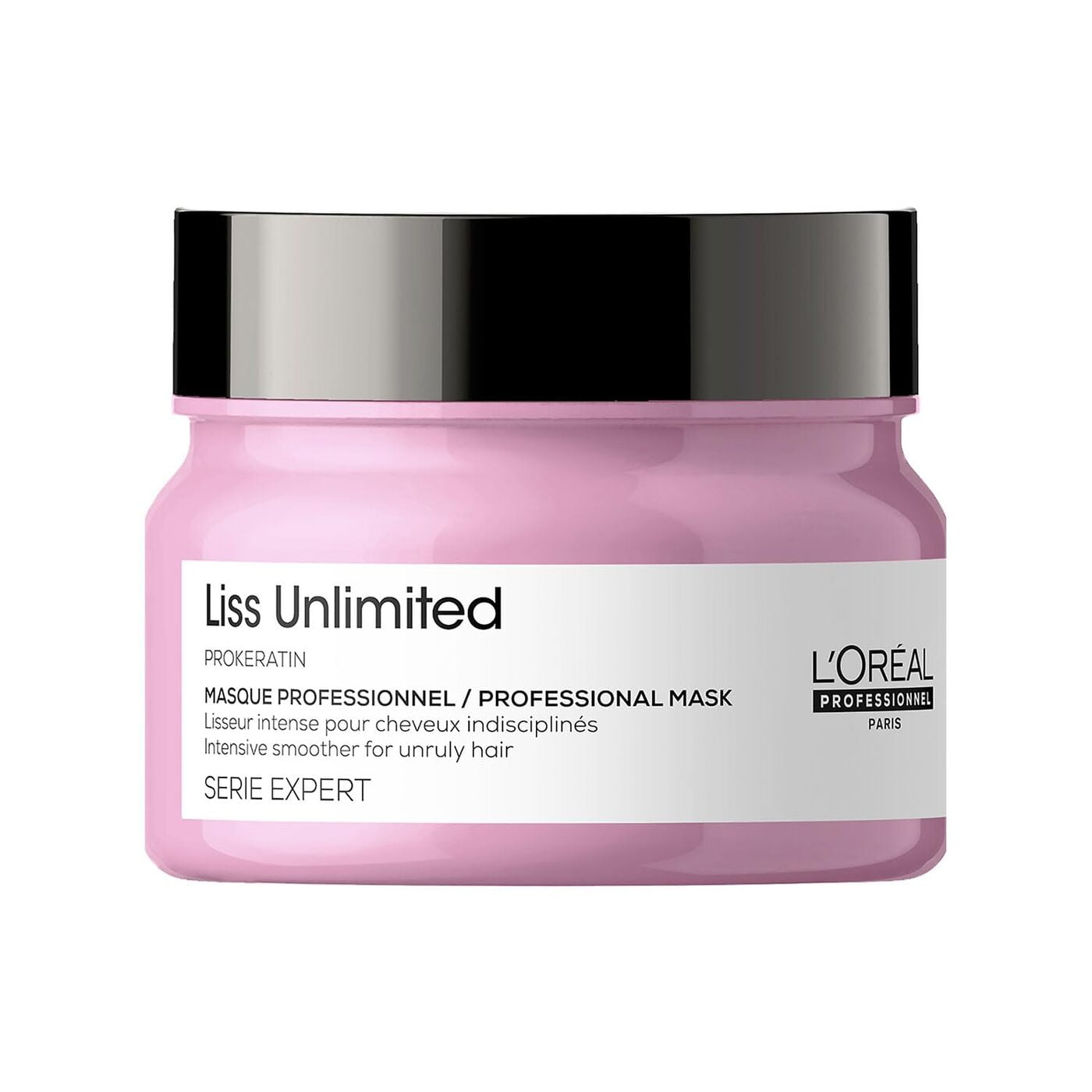 Lﾃ青ｯ??Orﾃ青静打ｾal Professionnel Liss Unlimited Hair Mask with Pro-Keratin and Kukui Nut Oil for Rebellious Frizzy Hair, Serie Expert, 250gm