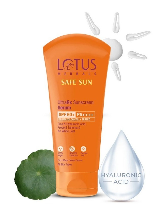 Lotus Herbals Safe Sun UltraRx Sunscreen Serum SPF 60+