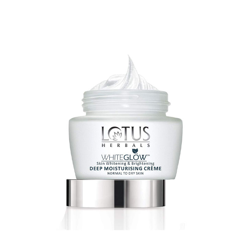 Lotus Herbals White Glow Skin Whitening & Brightening Deep Moisturising Creme, 40 gm