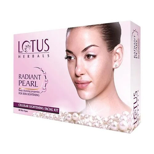 Lotus Herbals Radiant Pearl Cellular Lightening Facial Kit, 1 Pc
