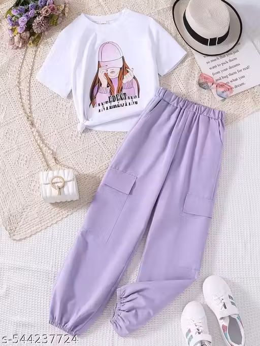 Tinkle Fancy Girls Top & Bottom Sets