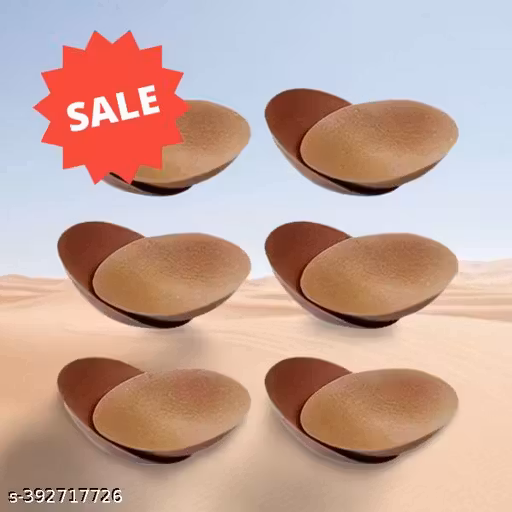 Now Model Bra Cups Pad for Women Round Cotton Cup Bra Pads Blouse Cups Pads 12 pair ( 6 pair