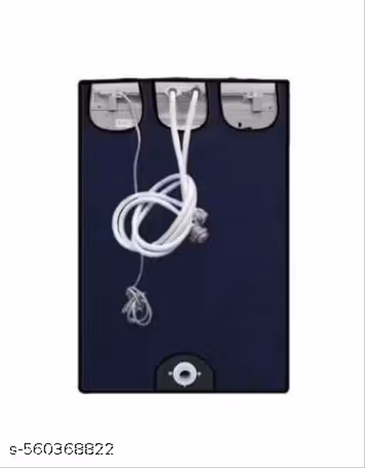 Pooza mega mart Top lordfully with zip and waterproof and dust proof washing machine cover in blue color best quality