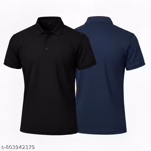 Combo Tshirt , men's combo polo Black & BlueTshirt,