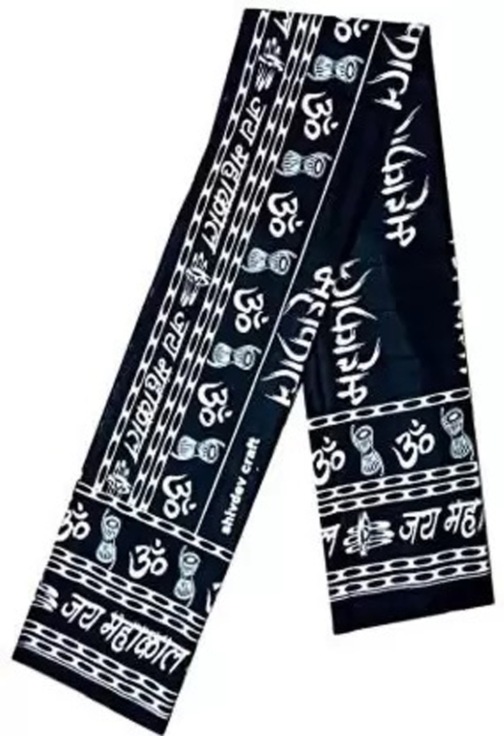MSPRIME FASHION Printed Pure Cotton Men & Women Black Fancy Scarf, Scarf, Stole