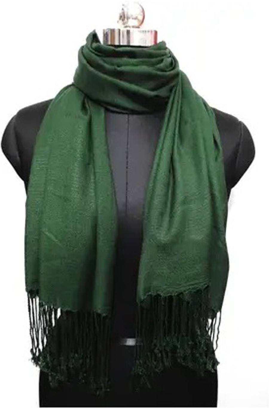 Collective Stitch Viscose Blend Self Design Gold Unisex Dupatta