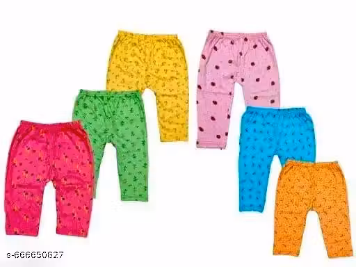 Multicolour printing baby unisex cotton pajami pack 6 piece