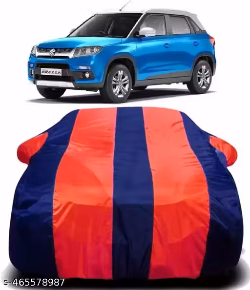 Car Cover For Maruti Vitara Brezza, Vitara Brezza Facelift (With Mirror Pockets) (Multicolor, For 2021, 2022, 2023, 2004 Models)