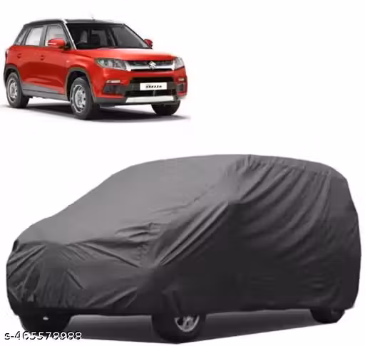 Car Cover For Maruti Vitara Brezza, Vitara Brezza Facelift (With Mirror Pockets) (Multicolor, For 2021, 2022, 2023, 2004 Models)