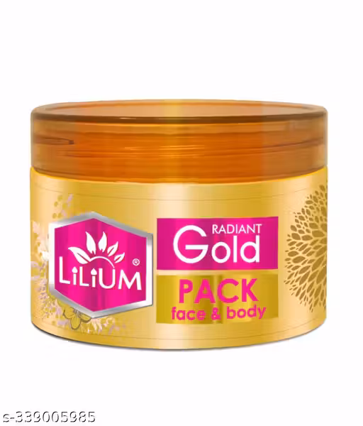 Lilium Herbal Gold Face Pack // Gold Face Pack // Face Pack