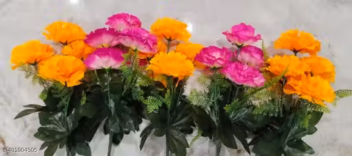 Artificial Flower Bunch Multi Color pack of 5