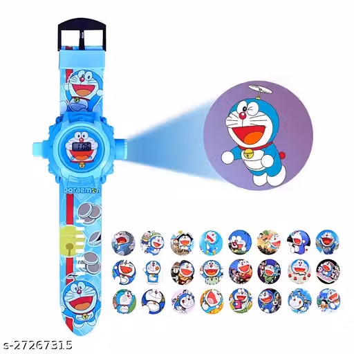 Trade Globe Unique 24 Images Projector Digital Super Hero Toy Watch for Boys Kids - Good Return Gift