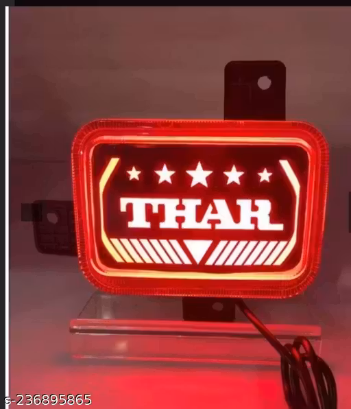 MAHINDRA THAR REAR REFLECTOR LIGHT/THAR BRAKE LIGHT WITH INDICATOR AND MATRIX (RUNNING)