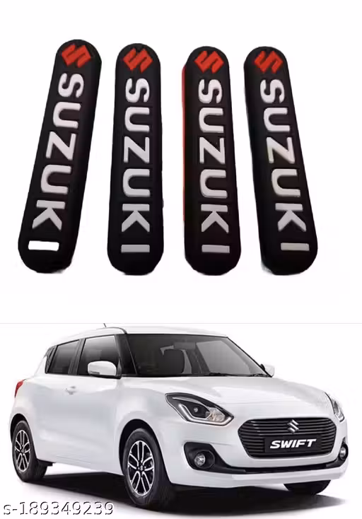 Stylish Black Car Door Guard for MARUTI SUZUKI SWIFT (set of 4)