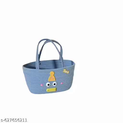 Tamanna Tech Multi-Purpose Cute Jute Storage Baskets For Bathroom Living room & Kitchen Organizer box vanity box first aid box