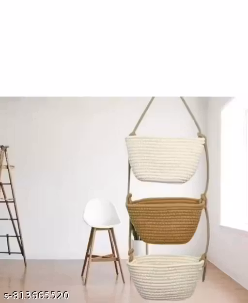 Tamanna Tech Multi-Purpose Cute Jute Storage Baskets For Bathroom Living room & Kitchen Organizer box vanity box first aid box