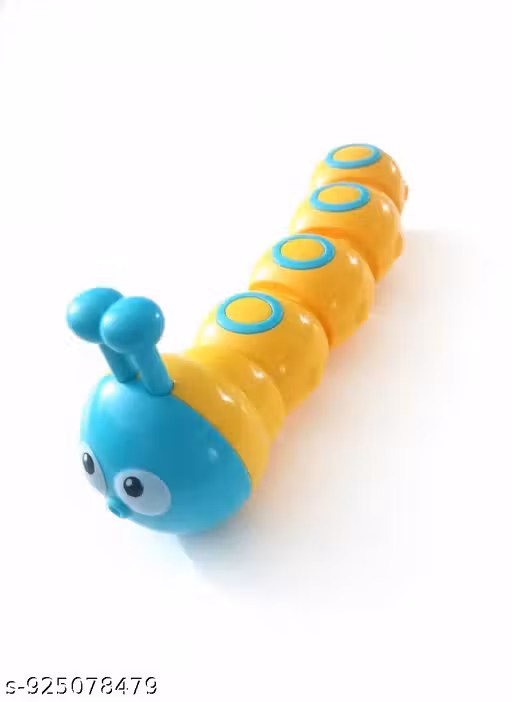Train Caterpillar Educational Multi-Colour Connecting Discs, Kids Learning catterpiller Staching car Toy Pack of 1