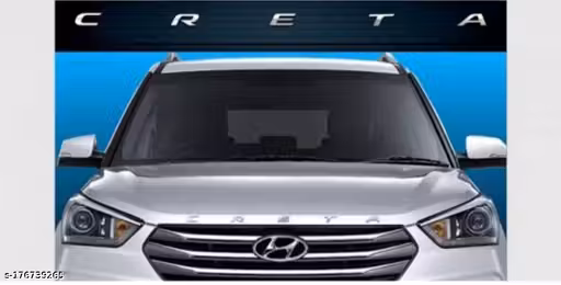 3D PLASTIC NAME STICKER FOR HYUNDAI CRETAR/3D BONNET ALPHABETS FOR HYUNDAI CRETA /3D LOGO STICKERS