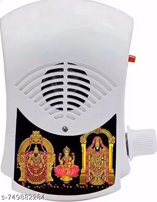Tamil Telgu Mantra Chanting Box for Hindu Religion Lord Venkatesha, Srinivasa Govinda, Gayatri Mantra, Shiv Mantra,Om Chant for Peace and Meditation at Home and Office