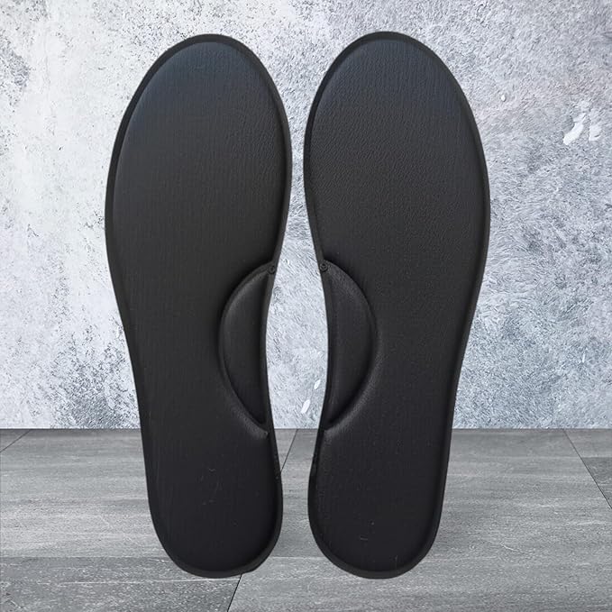 GEJUFF Memory Foam Shoe Insoles for Men & Women | Orthotic Sports Shoe Inserts for Loose Shoes | Thick Cushion Insoles with Extra Comfort & Support | Sneaker Crease Protector