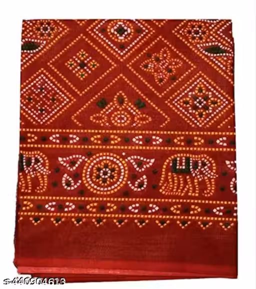 Traditional Printed Chunari Dupatta for Women