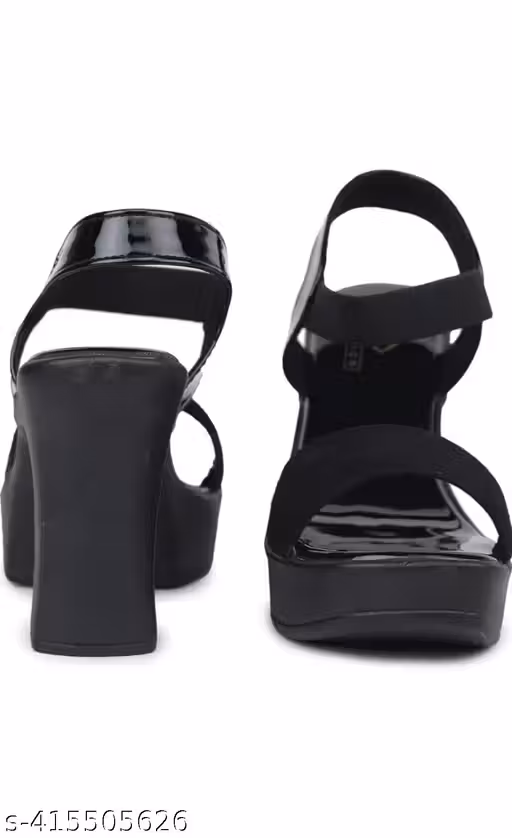 Nubuck Heel Sandals