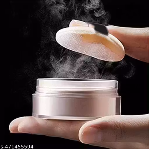 LOOSE POWDER FOR MAKEUP SETTING & OIL FREE MAKEUP BASE LOOK