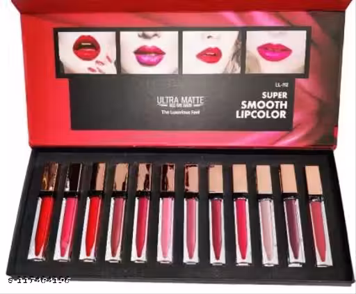 SET OF 12 LIQUID MATTE