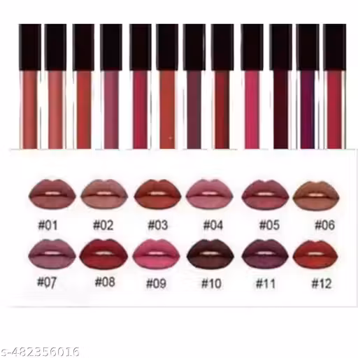 Ms beauty New hot looking colour non lasting combo pack of 12