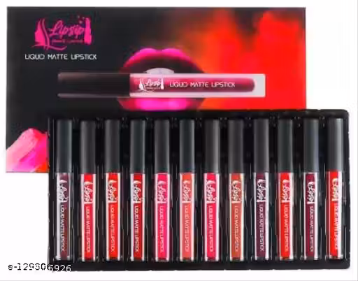 matte lipstik set of 12