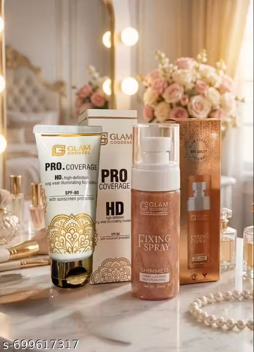 Makeup Fixer with Hd Foundation (pack of 2)