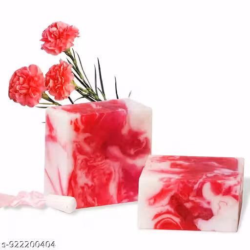 rose whitening soaps gulab ke natural extracts se bana ye soap skin ko deep clean karke dark spots ,pigmentation aur dullness ko kam karta hai, skin ko soft fresh aur naturally glowing banata hai .