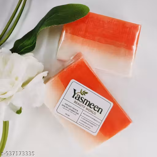 संतरे के छिलकों और Vitamin-C से भरपूर यह हर्बल साबुन पिंपल्स और ऑयली स्किन में मदद करता है। इसकी डीप क्लींजिंग त्वचा को फ्रेश, क्लियर, सॉफ्ट और नेचुरली ग्लोइंग बनाती है।