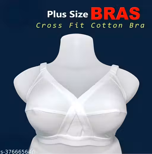 New styleup Plus Size Pure Cotton Bra
