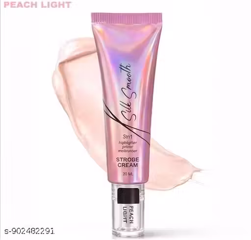 ASREET Makeup Highlighter , primer , moisturiser 3 in 1 silk smooth strobe cream