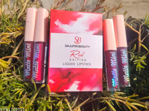 The Romantic Choice: "Bloom in Red: The Sajuma Beauty Matte Mini Collection