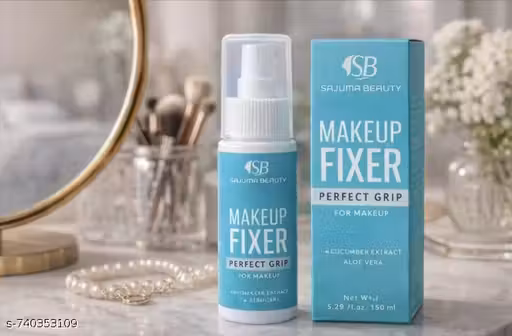 Sajuma Beauty Makeup Fixer Spray | Long Lasting Makeup Setting Spray | With Aloe Vera & Cucumber Extract