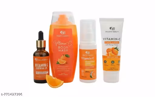 Sajuma Beauty Vitamin C Full Body & Face Glow Routine Kit