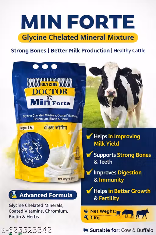 Doctor Min Mineral Mixture for Cattle, Goats & Sheep – Animal Feed Supplement