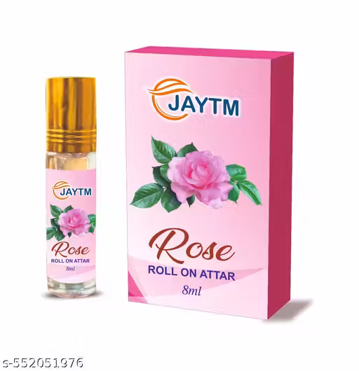 ROSE Women & GIRLS (UNISEX) 8Ml Floral Attar & Pocket Perfume