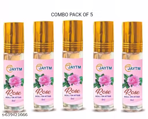 Sweet & Fresh Unisex Attar perfect choice for evening gatherings and special moments. Pack of 5 Combo
