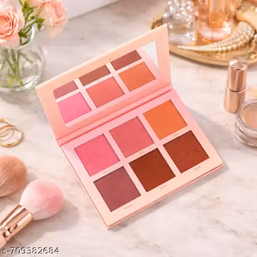 GlowCraft Blush & Bronzer Palette
