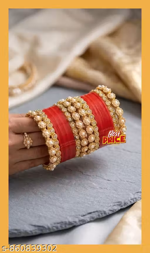 Party wear New look Red Chooda