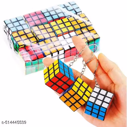 12 Pcs Mini Magic Cube keychain for Endless Party School Class Puzzle Fun
